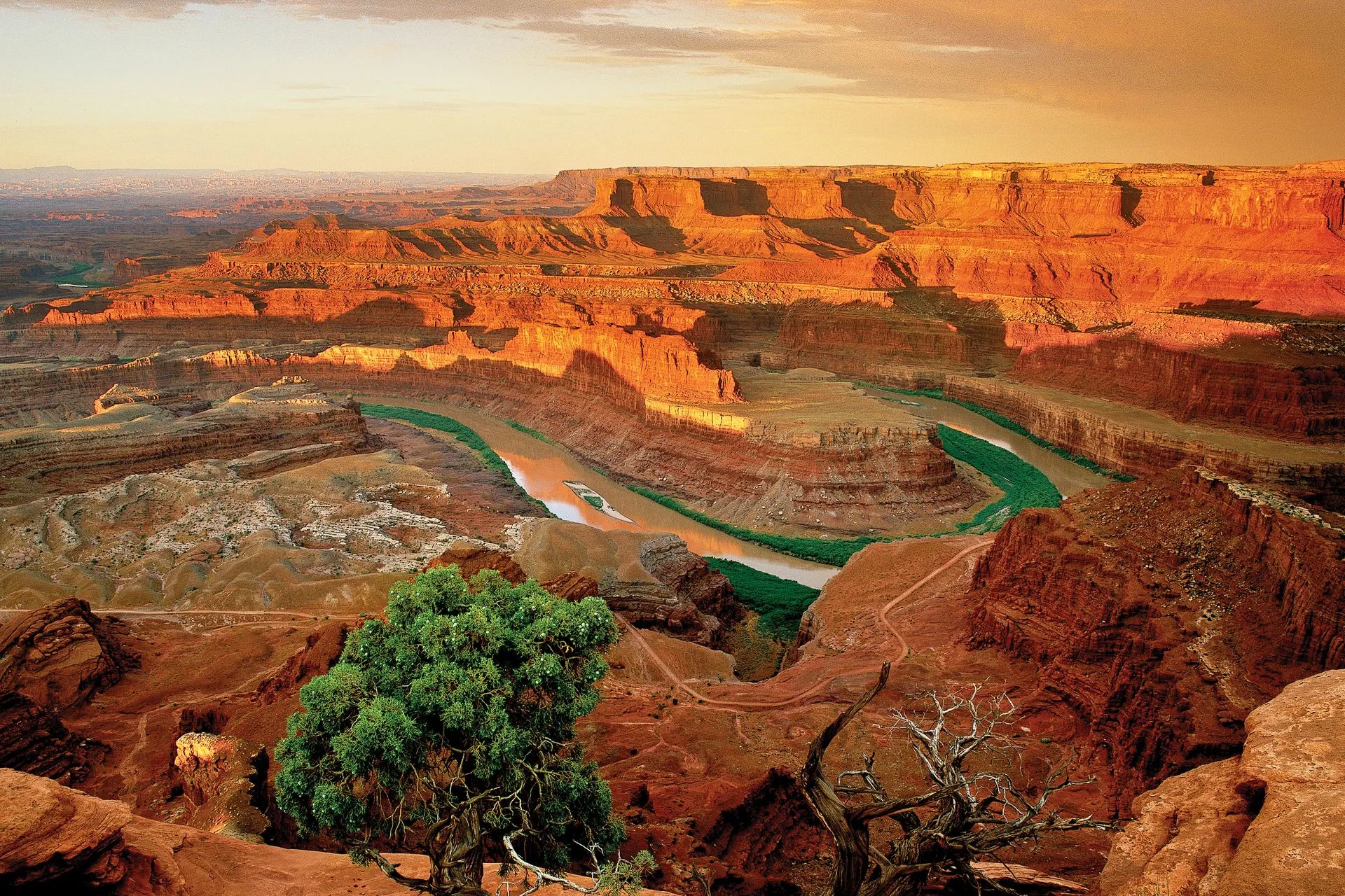 Dead Horse Point State Park at sunset