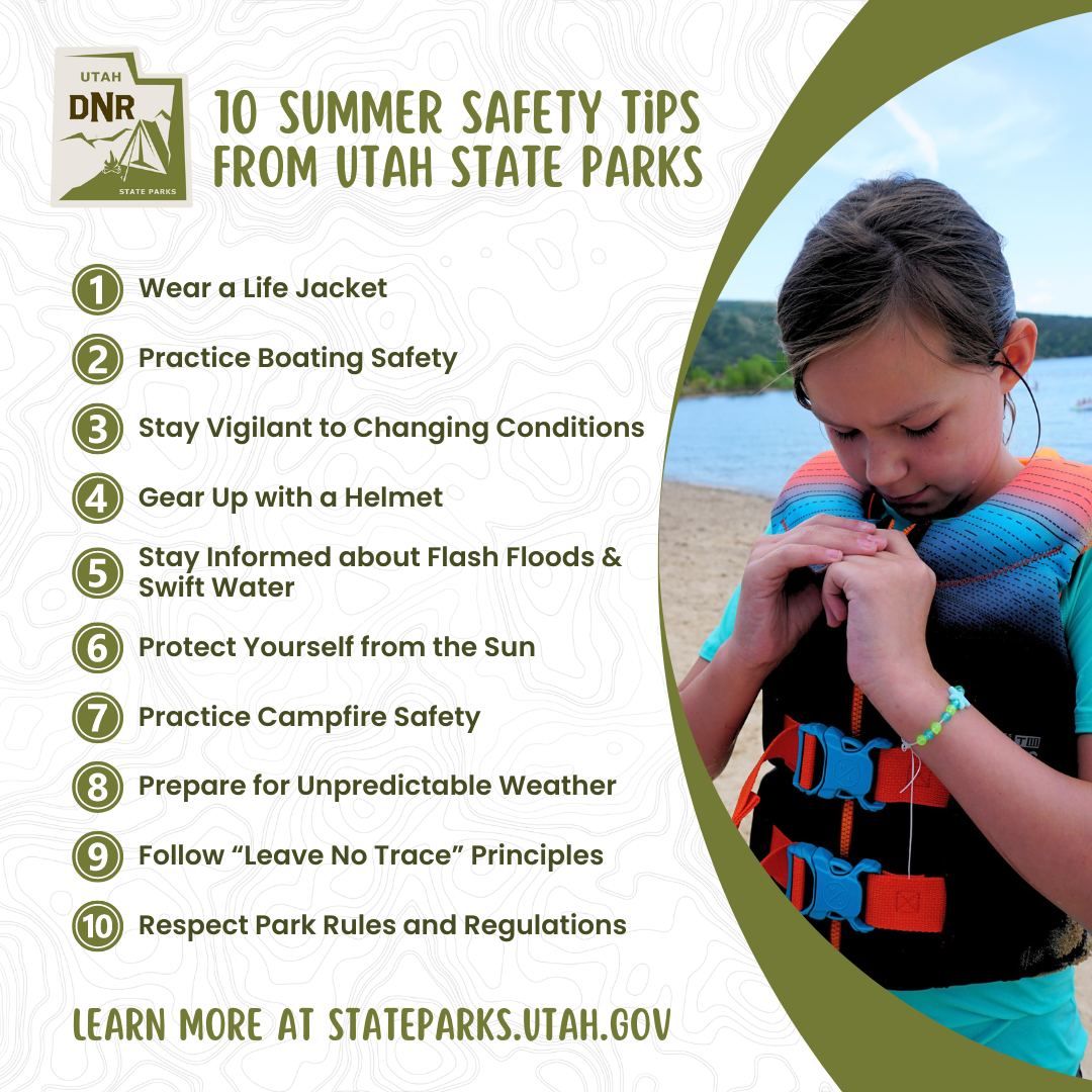 10 Summer Safety Tips From Utah State Parks