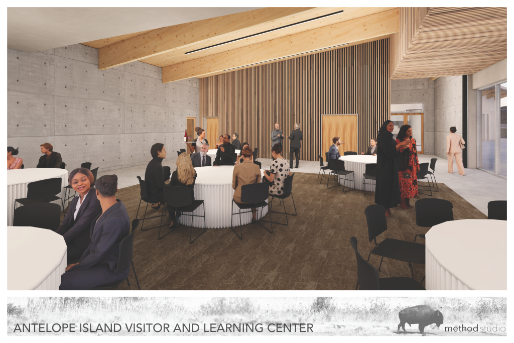 Rendering of the New Antelope Island Convention Center